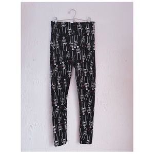 Juniors Halloween Skeleton Leggings 🎃